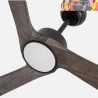 VENTILADOR DC ORINOCO 24W NEGRO 3ASPAS ROBLE 107D 2424LM 3000K,4000K,6500K REMOTO+REGULADOR INTENSIDAD+TEMPERATURA+MEMORIA