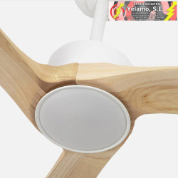 VENTILADOR DC ORINOCO 24W BLANCO 3ASPAS HAYA 107D 2424LM 3000K,4000K,6500K REMOTO+REGULABLE INTENSIDAD+TEMPERATURA+MEMORIA