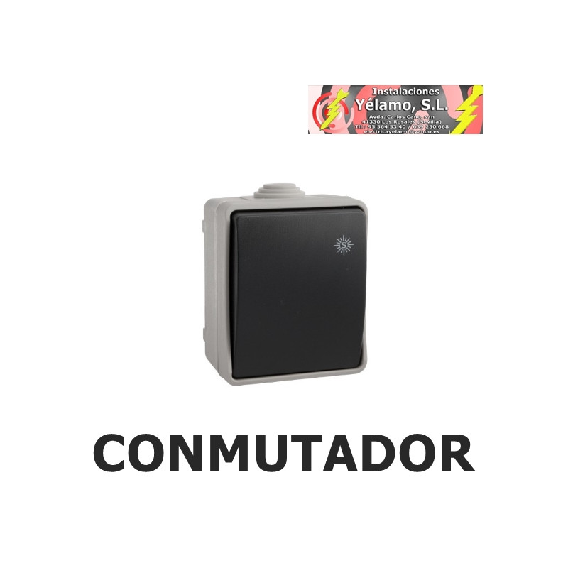 CONMUTADOR ESTANCO SUPERFICIE