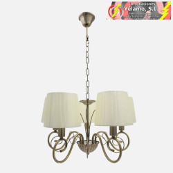 LÁMPARA AMSTERDAM 5XE14...