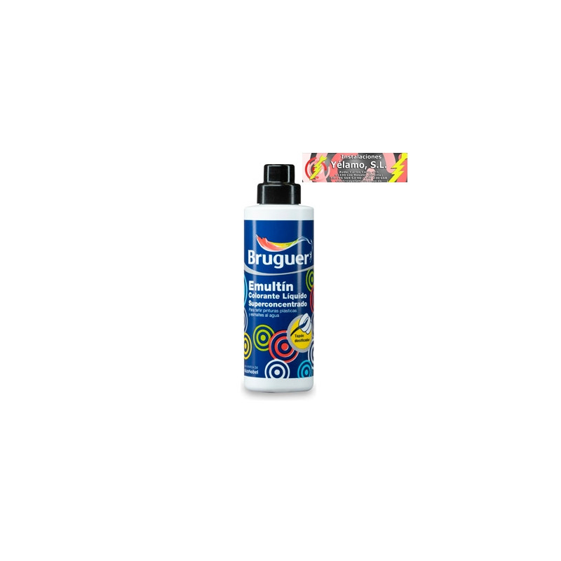 TINTE AGUA NEGRO BRUGUER