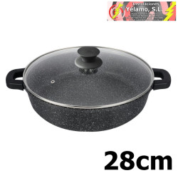 CACEROLA BAJA 28cm PIEDRA...