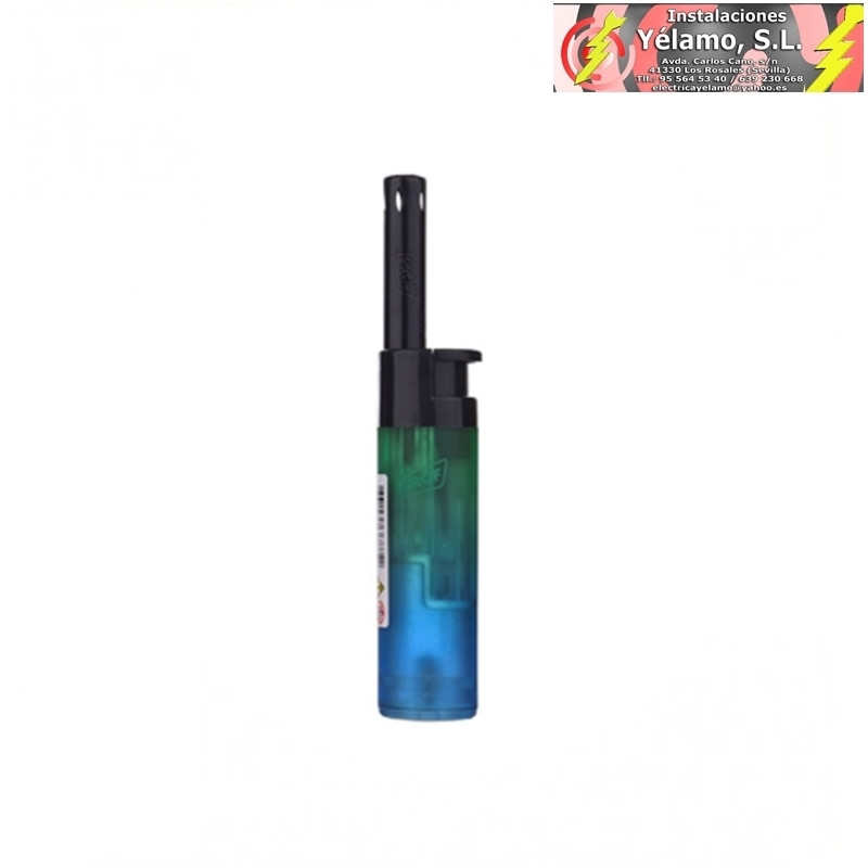 ENCENDEDOR RECARGABLE VERDE-AZUL