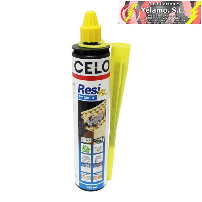 SILICONA TACO QUÍMICO CELO RESIFIX