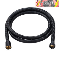 FLEXO DE DUCHA NEGRO 1,80m