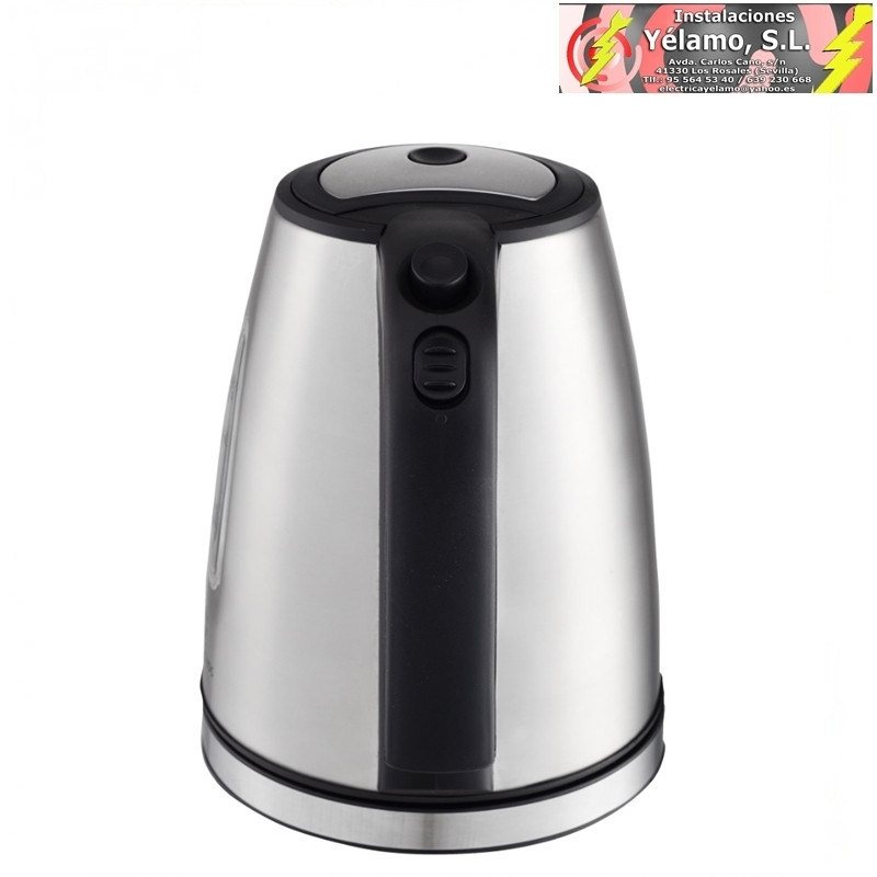 HERVIDOR DE AGUA 1,2L INOXIDABLE