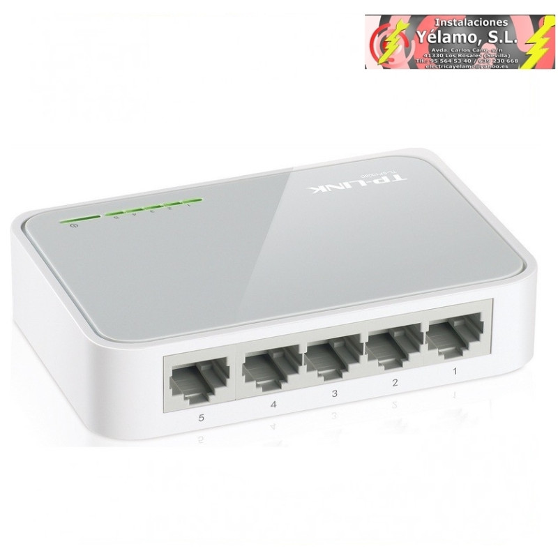 SWITCH 5 PUERTOS 10/100 MBPS TP LINK