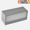 APLIQUE EXTERIOR MASALA 1xE27 GRIS IP65 POLICARBONATO 9x23x10,1cm