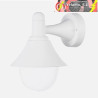 APLIQUE EXTERIOR MENTOL 1xE27 BLANCO IP44 POLICARBONATO 25x18,1x23,2cm