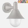 APLIQUE EXTERIOR MENTOL 1xE27 GRIS IP44 POLICARBONATO 25x18,1x23,2cm