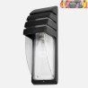 APLIQUE EXTERIOR ELNATH 1xE27 NEGRO IP44 35x12x12cm