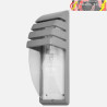 APLIQUE EXTERIOR ELNATH 1xE27 GRIS IP44 35x12x12cm