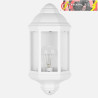 APLIQUE EXTERIOR ALUMINIO SHAULA 1xE27 BLANCO IP44 36,5x16,5x9,5cm