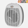 TERMOVENTILADOR ELÉCTRICO SUDAN 2000W BLANCO/GRIS 2POTENCIAS 3FUNCIONES PROTECC.SEG.LUZ IND. 26,8x22,7x13,9cm