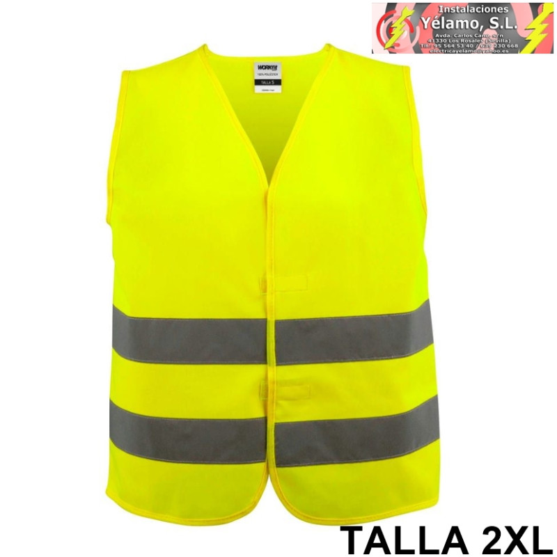 CHALECO ALTA VISIBILIDAD TALLA 2XL