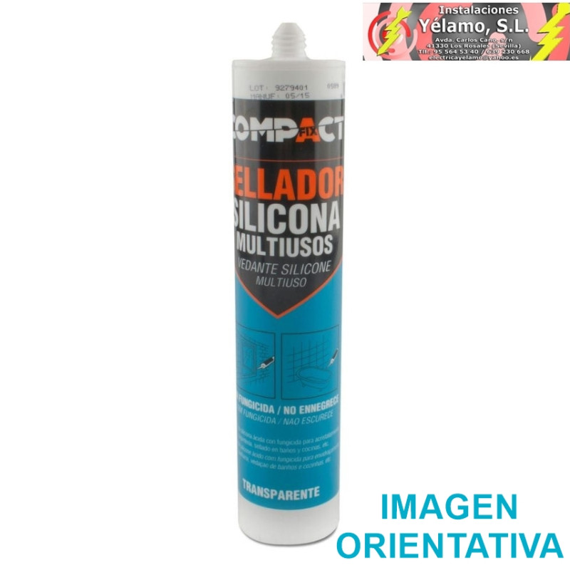 SILICONA TRANSPARENTE 280ml