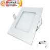 DOWNLIGHT LED 5W CUADRADO EMPOTRAR BLANCO 6000K