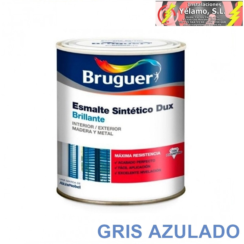 ESMALTE BRUGUER GRIS AZULADO 750ml