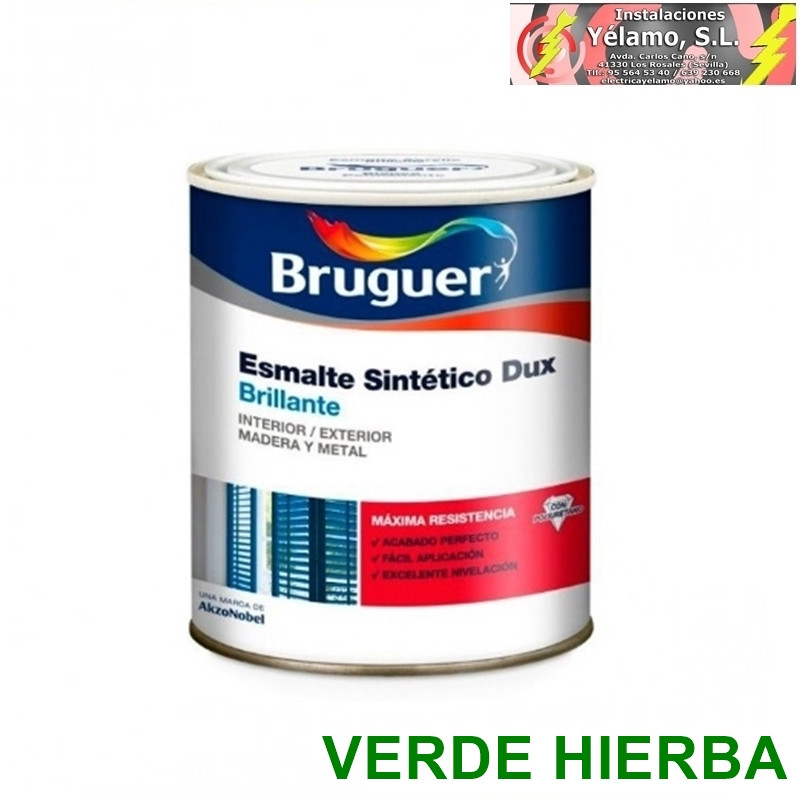 ESMALTE BRUGUER VERDE HIERBA 750ml