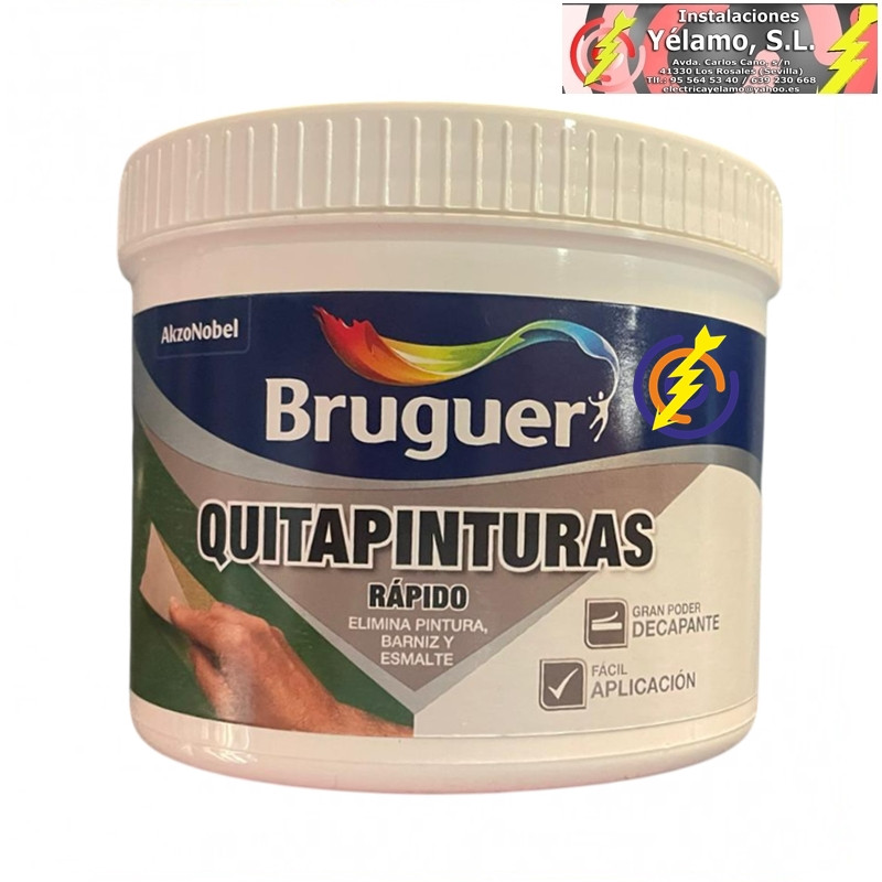 QUITAPINTURAS BRUGUER 0.500L