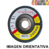 DISCO RADIAL LIJA Ø115mm GRANO 80