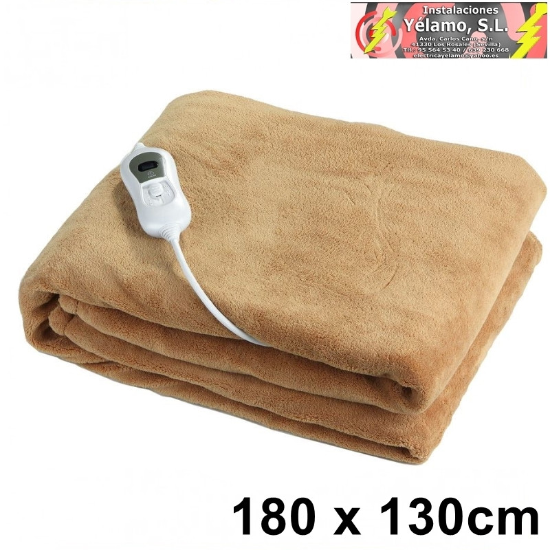 MANTA ELÉCTRICA 120W 180x130cm