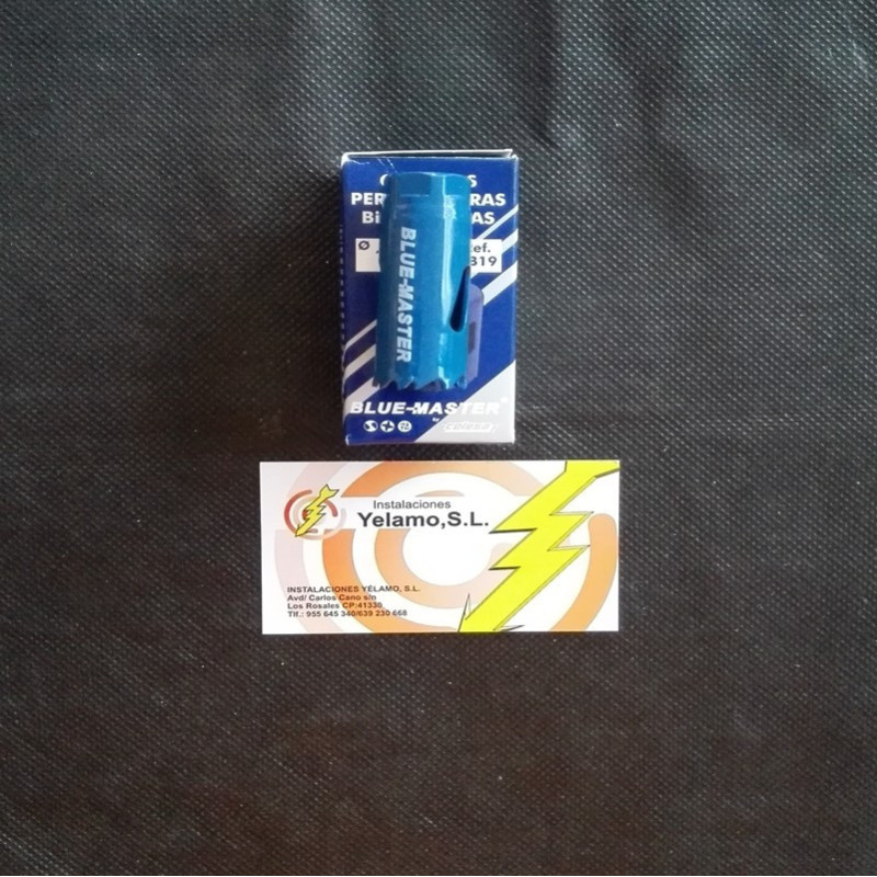 CORONA PERFORADORA BIMETALICA 19 MM