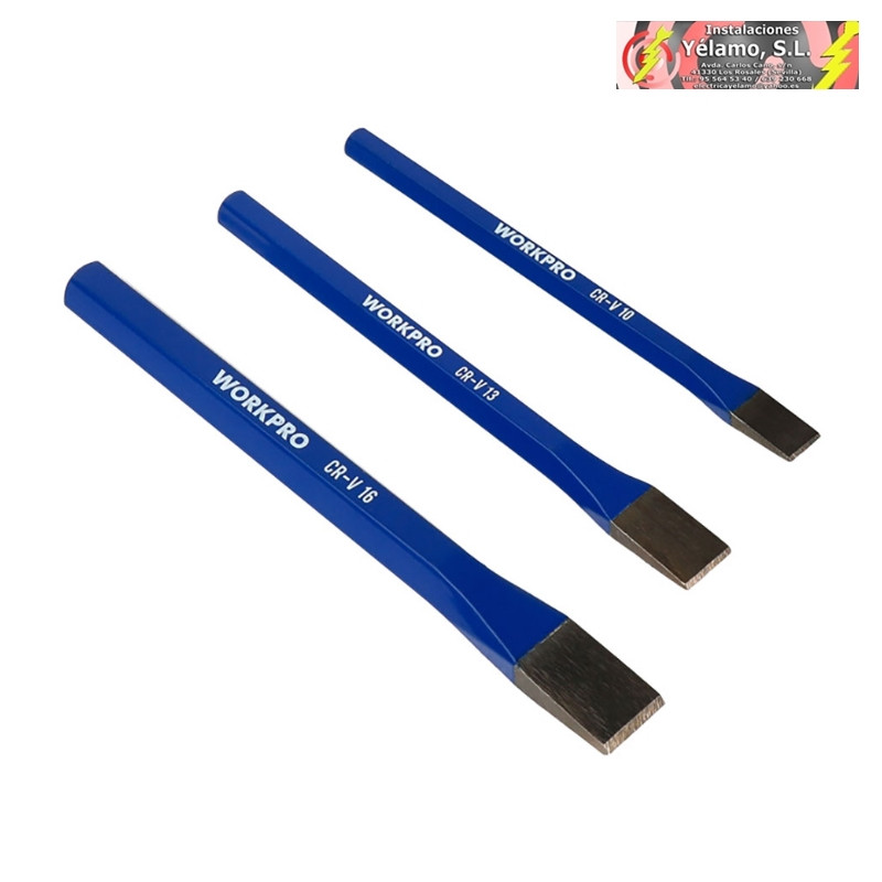 JUEGO 3 CORTAFRÍOS WORKPRO