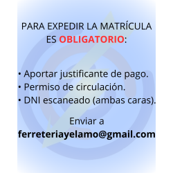 MATRÍCULA COCHE ALFA DELANTERA 340x110mm (1 UNIDAD)