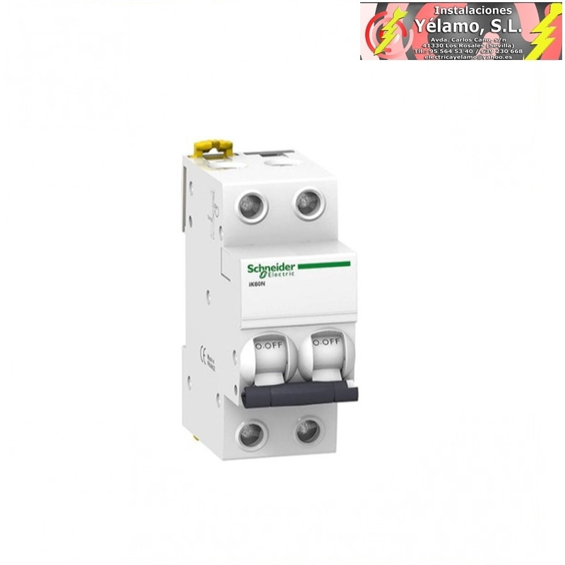 MAGNETOTÉRMICO 2 x 10A SCHNEIDER