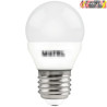 BOMBILLA LED 5W E-27 ESFÉRICA 3000K