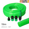 KIT MANGUERA JARDIN 15m CON ACCESORIOS