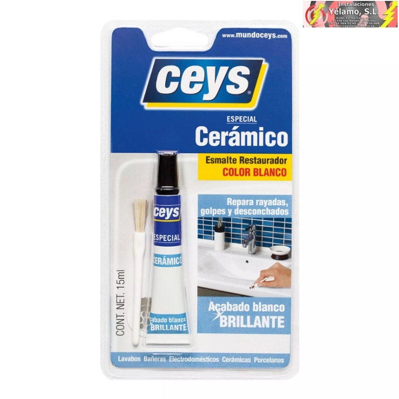 ESMALTE BLANCO REPARADOR CERÁMICO CEYS
