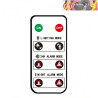 ALARMA SOLAR Y LUZ LED CON MANDO