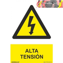 SEÑAL PELIGRO ALTA TENSIÓN