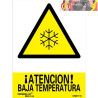 SEÑAL ATENCIÓN BAJA TEMPERATURA