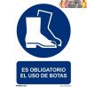 SEÑAL USO OBLIGATORIO DE BOTAS