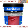 ANTIGOTERA ROJO LEVANTE CON FIBRA 15 LITROS